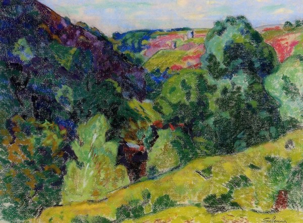 Landscape of the Creuse by Armand Guillaumin